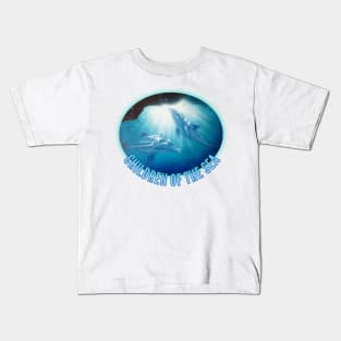 Dolphin t-shirt designs Kids T-Shirt
